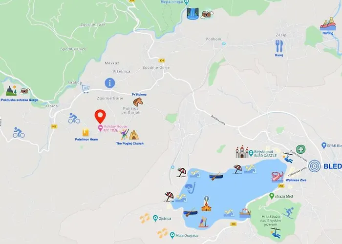 My Time Bled House With Sauna